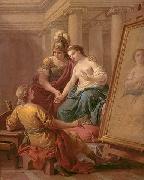 Louis Jean Francois Lagrenee Apelles verliebt sich in die Geliebte Alexander des Groben oil painting